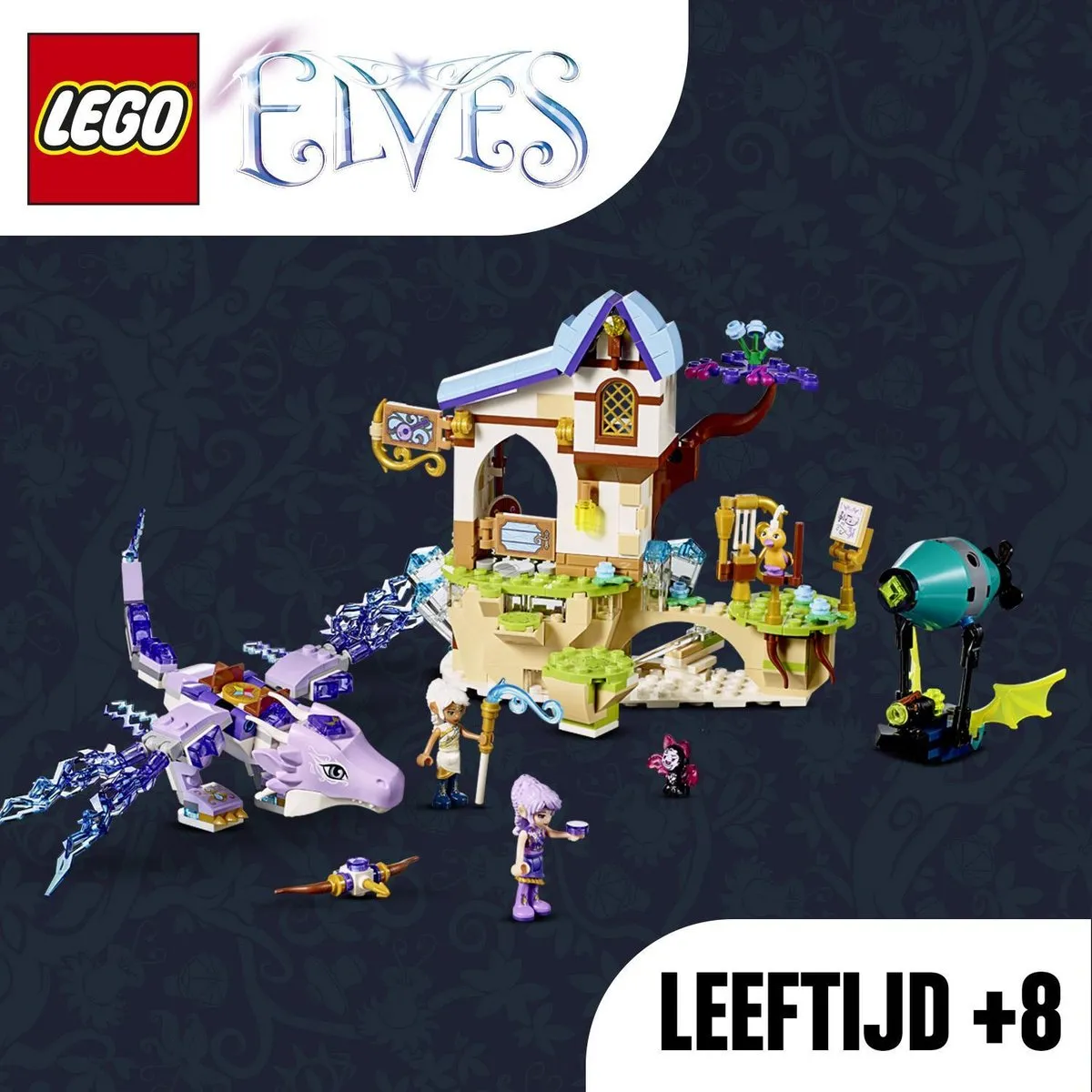 LEGO Elves Aira en Lied van de Winddraak 41193 - 451 Stukken - afbeelding 6 van 6