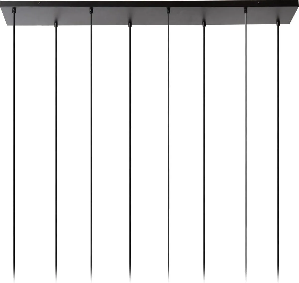 Lucide Chayanne Hanglamp 8xE14 - Zwart