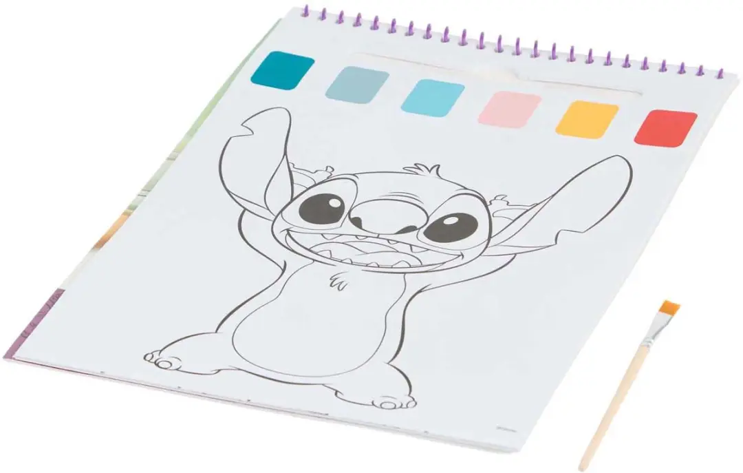 Disney Stitch Waterverfset - Meerkleurig