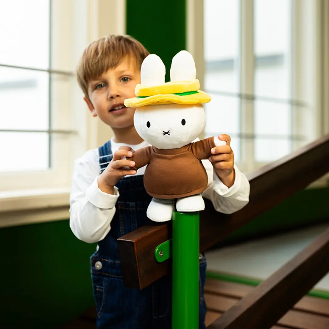 Nijntje Opa Konijn Knuffel 28cm
