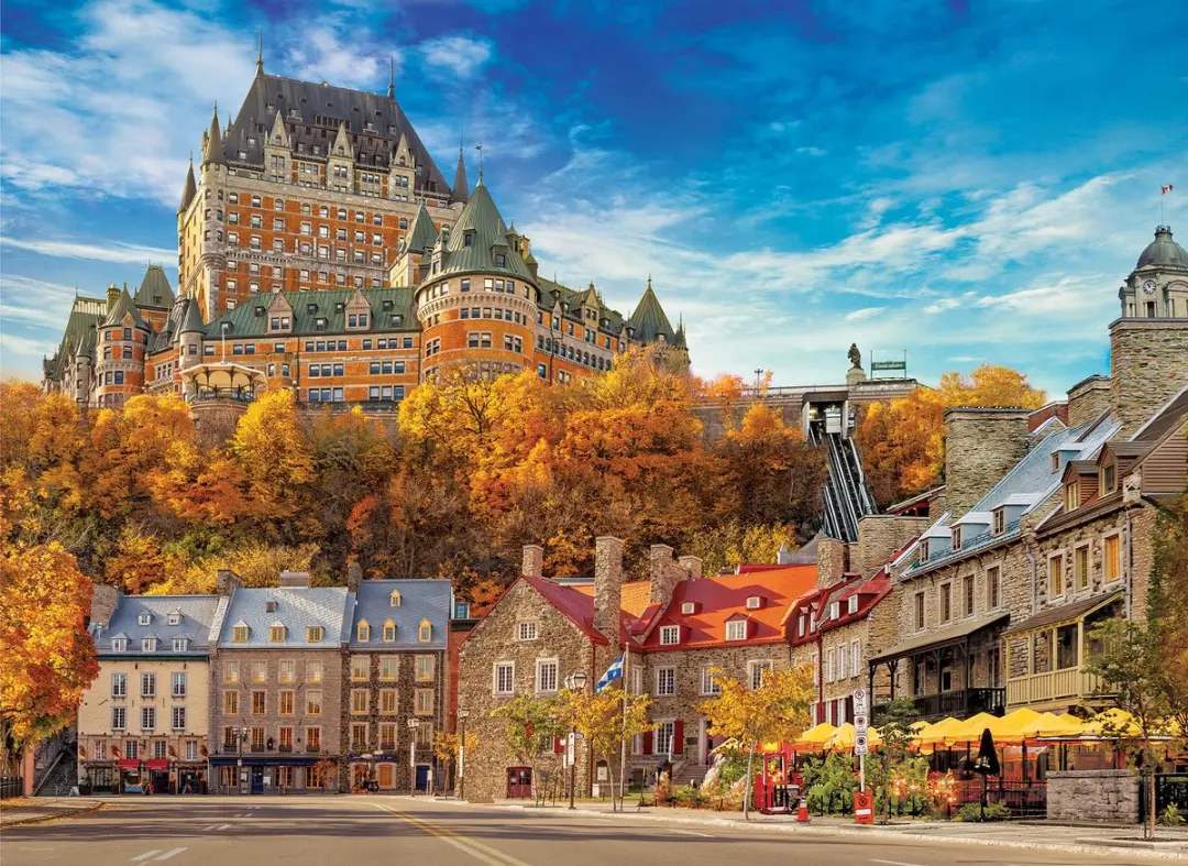 Eurographics Quartier Petit Champlain Quebec Legpuzzel 1000 Stuks - 68x48cm - HDR