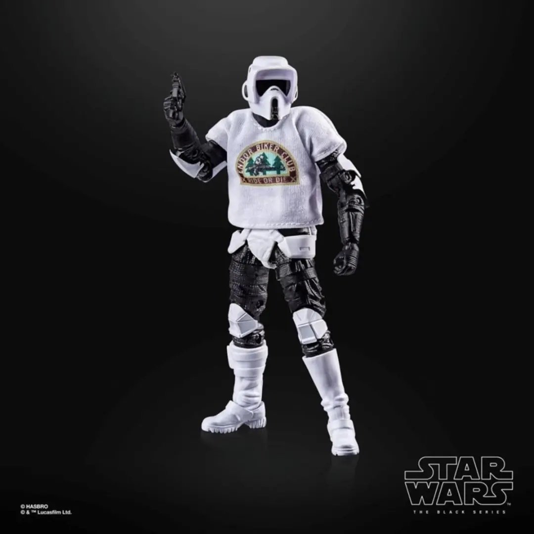 Hasbro Star Wars Scout Trooper Black Series Figuur - HASG2544 - 15cm - Multicolor