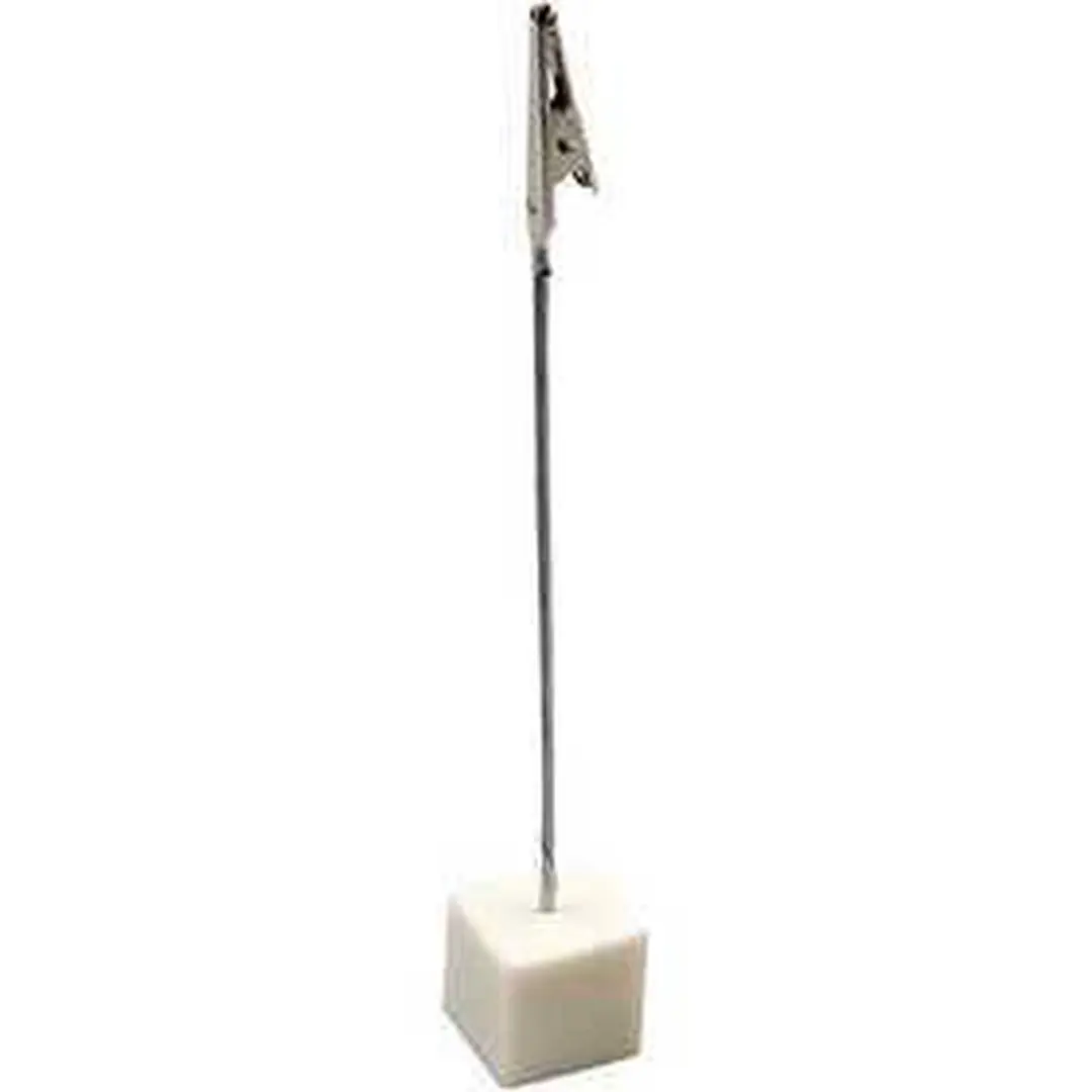 Creativ Company Kaarthouder Alligator 15cm - Zilver - 5 Stuks