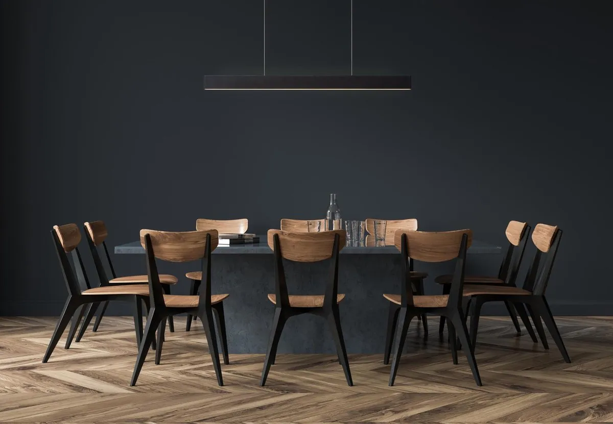 Lucide Raya LED Hanglamp 36W 2700K - Zwart