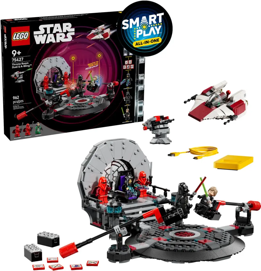 LEGO Star Wars SMART Play Troonzaalduel & A-Wing 75427 - 962 Stukken