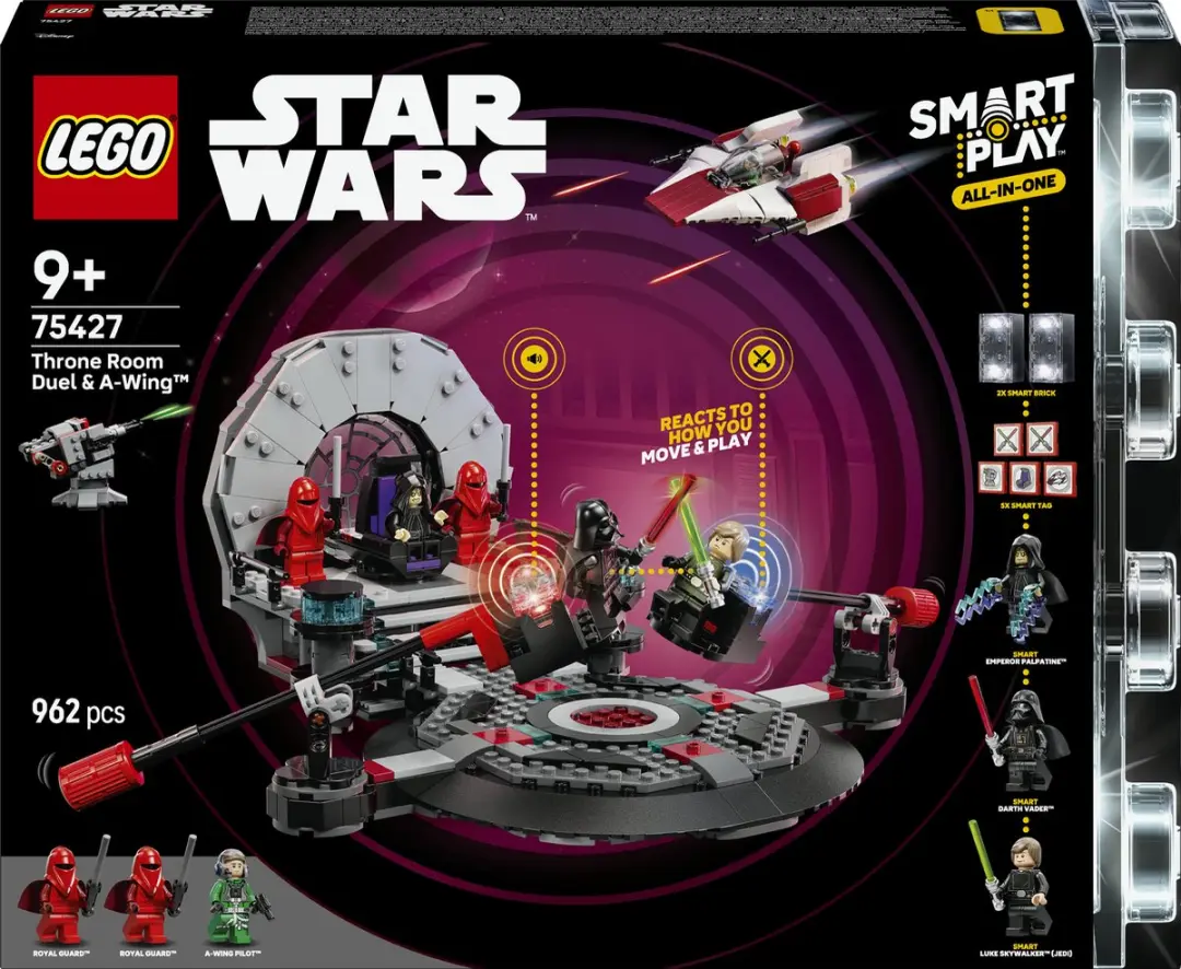 LEGO Star Wars SMART Play Troonzaalduel & A-Wing 75427