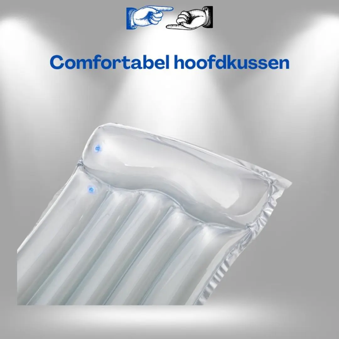 Bestway Opblaasbaar Watermatras 44013 Grijs - 183cm