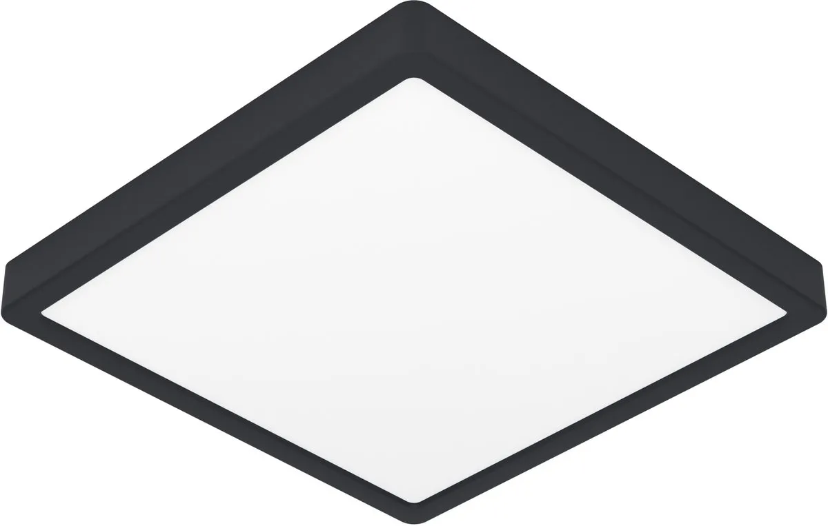 Eglo Fueva 5 Opbouwlamp LED 28,5cm Zwart - Dimbaar