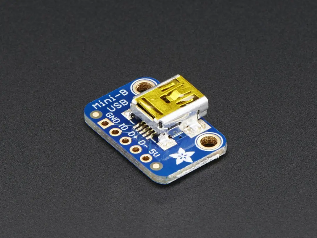 Adafruit USB Mini-B Breakout Board 1764