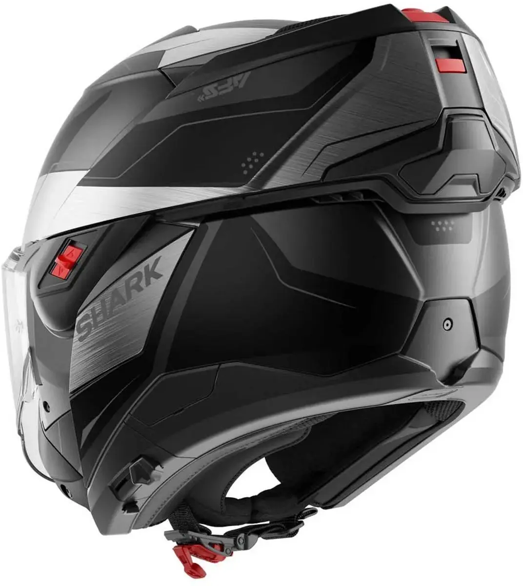 Shark Oxo Mekarium ECE Modulaire Helm - S - Zwart