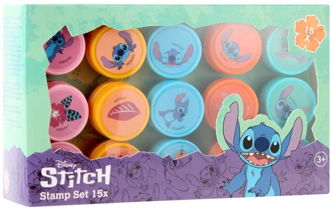 Disney Stitch Stempel Set 15 Stuks - Kinderklei
