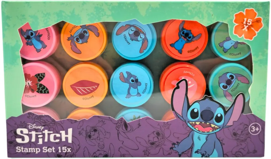 Disney Stitch Stempel Set 15 Stuks