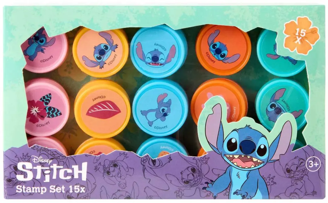 Disney Stitch Stempel Set 15 Stuks - Kinderklei