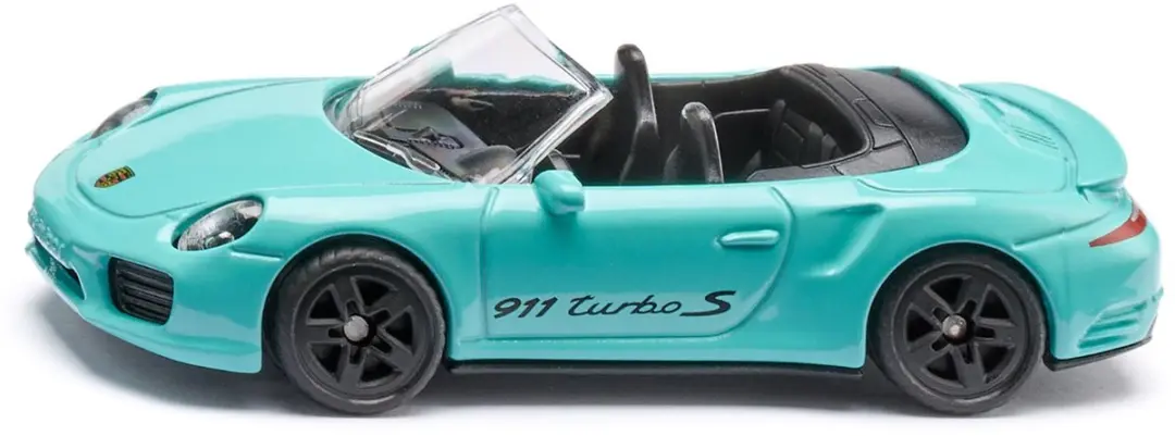 SIKU 1117 Porsche 911 Turbo S Cabriolet - Petrol