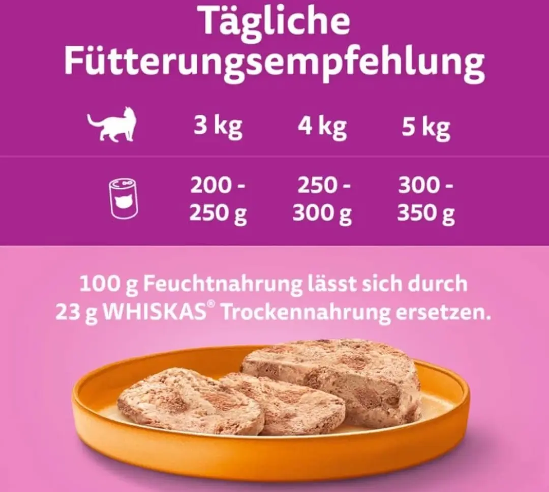 Whiskas Volwassen Kattenvoer Tonijn In Gelei - 24 Stuks - afbeelding 4 van 6