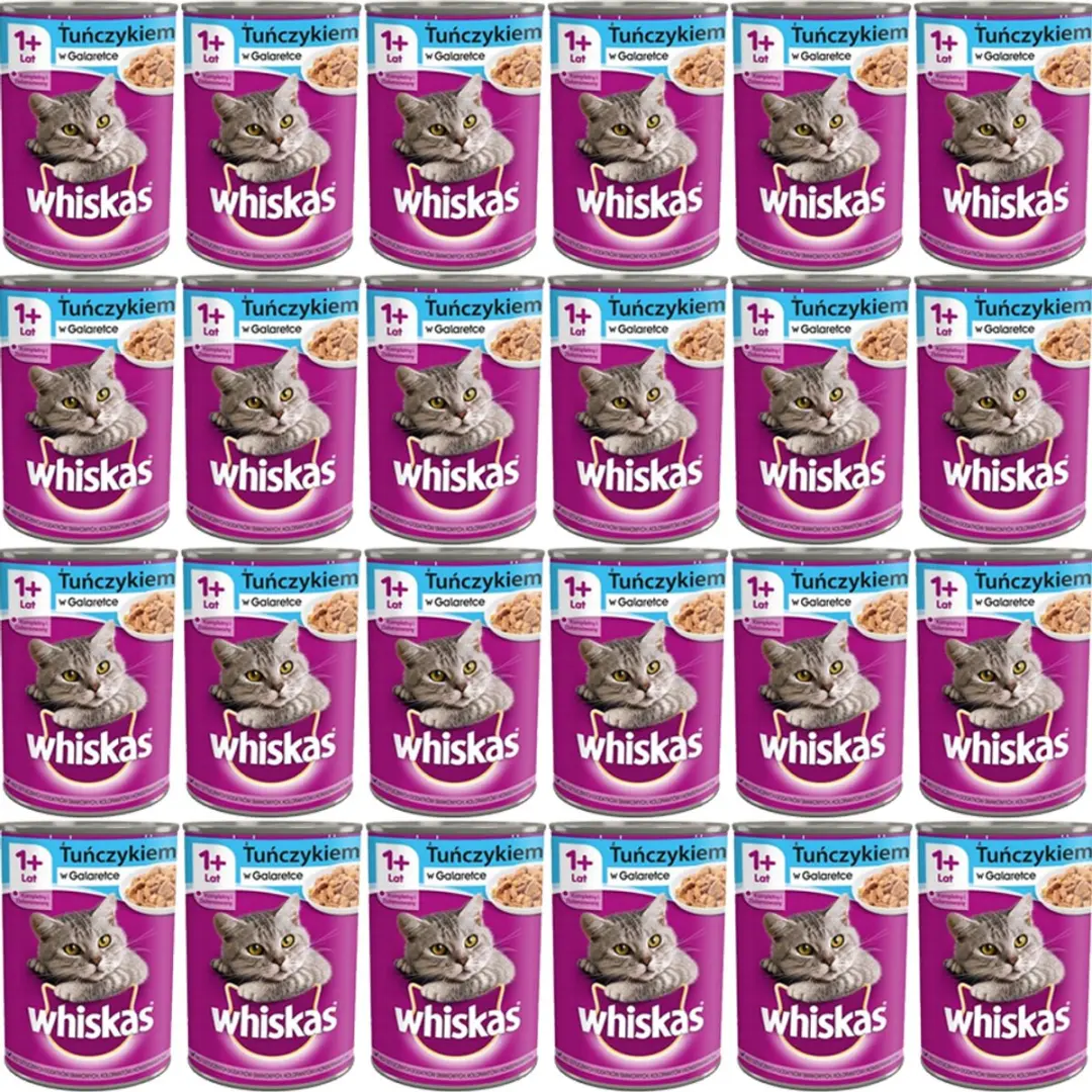 Whiskas Volwassen Kattenvoer Tonijn In Gelei
