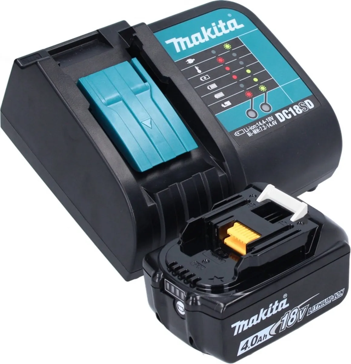 Makita DLM330SM Accugrasmaaier 18V 33cm - 30L - 1x 4.0Ah
