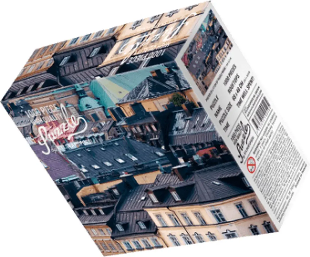 Hygge Games Rooftops Puzzel 1000 Stuks - Multi