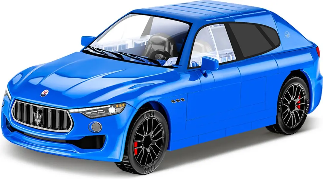Cobi Maserati Levante GTS 1:35 Bouwpakket - 108 Onderdelen - Blauw
