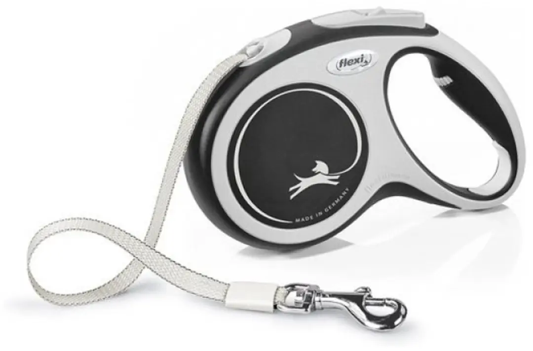 Flexi New Comfort Serie Automatische Hondenriem 8m - Zwart