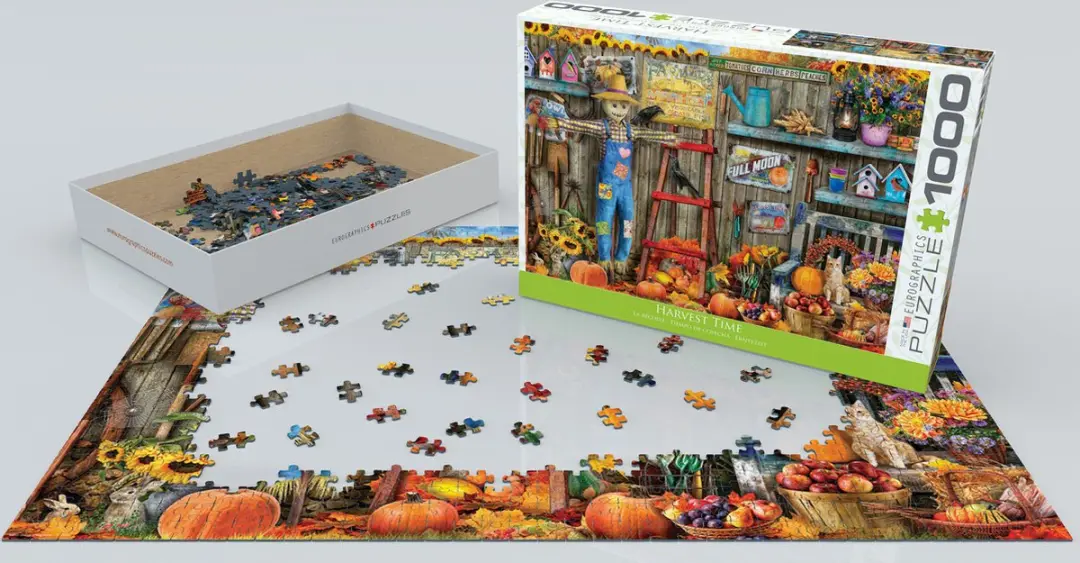 Eurographics Oogsttijd Legpuzzel 1000 Stuks - MPN eu6000-5448