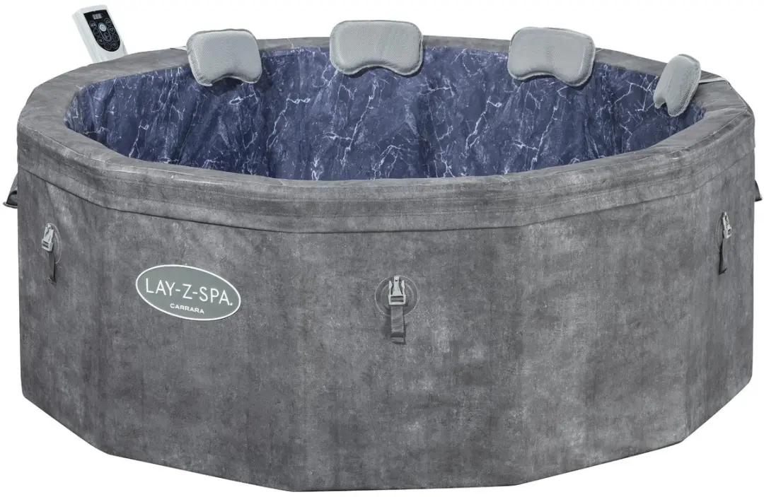 Bestway Lay-Z Spa Carrara Airjet 6 persoons - 140 Jets - 170cm - afbeelding 6 van 6