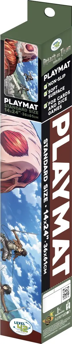 Dont Panic Games Attack on Titan Colossus Titan Playmat L420056