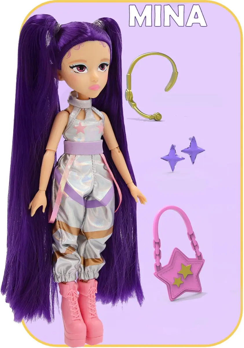 Imc Toys K-Pop Idol Fashion Mina Pop - 25 cm - Multi