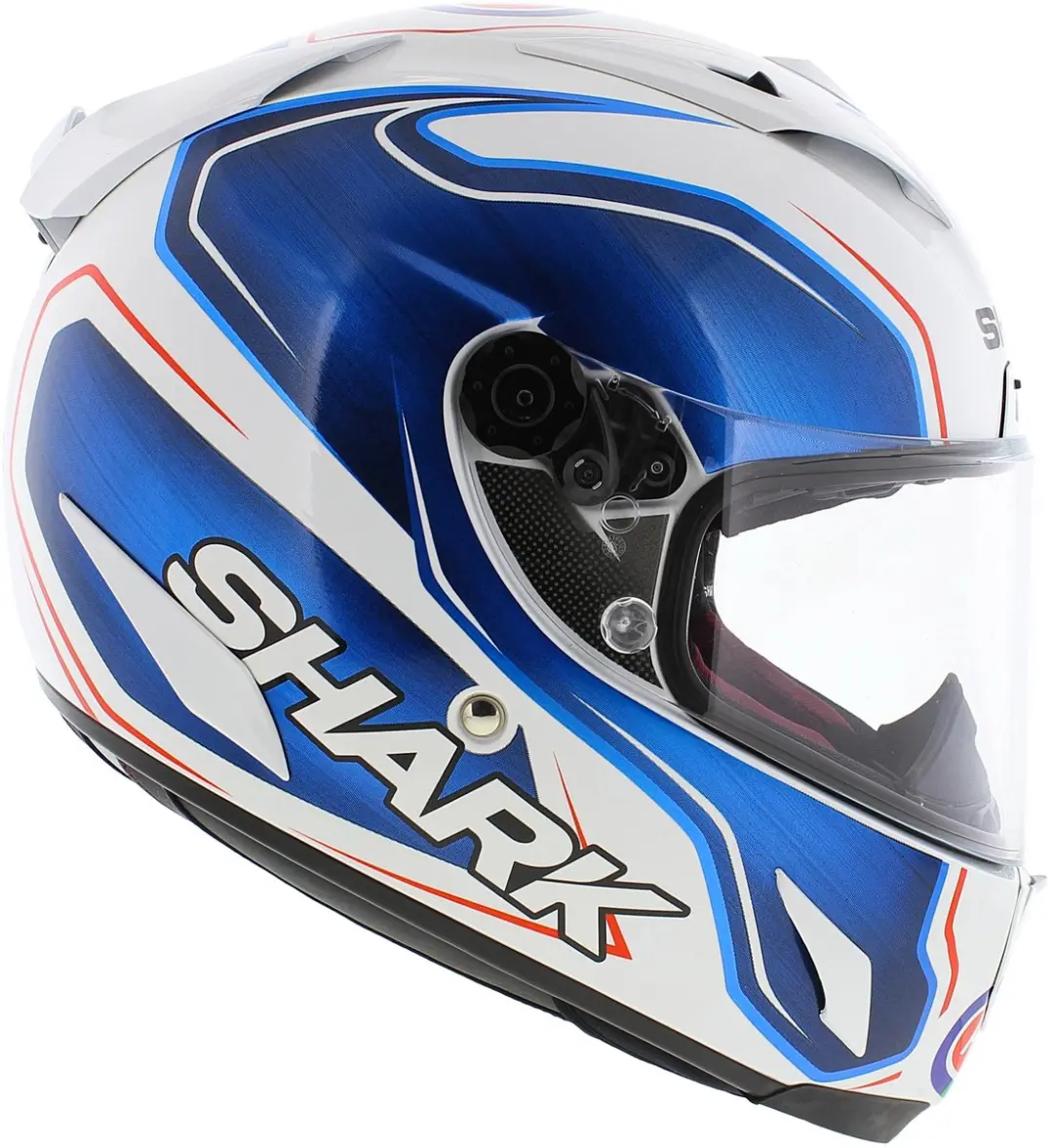 Shark Race-R Pro Guintoli Helm - XL - Wit/Blauw/Rood