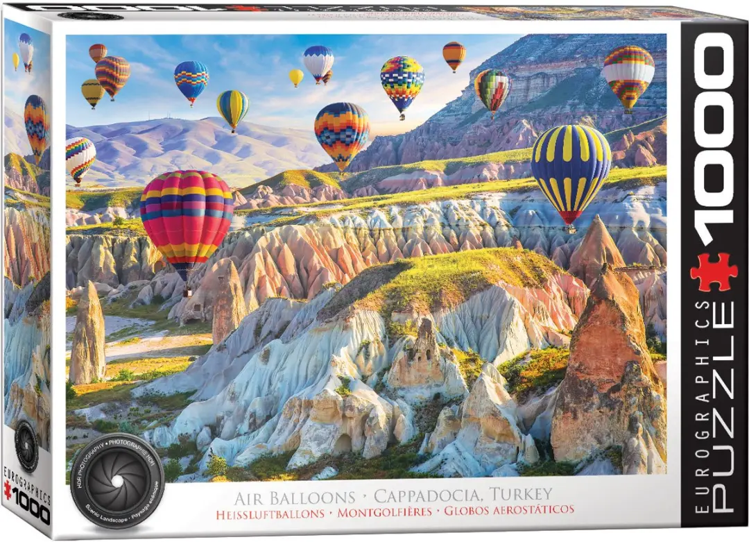 Eurographics Air Balloons Over Cappadocia Legpuzzel 1000 Stuks