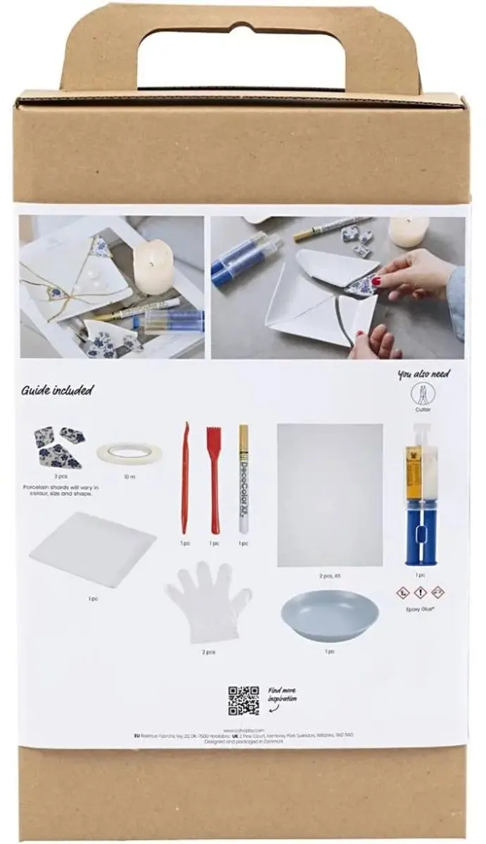 Creativ Company Kintsugi Schaal - Meerkleurig