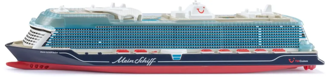 SIKU 1731 Cruiseschip Mein Schiff Relax 1:1400 - Metaal/Kunststof - Meerkleurig