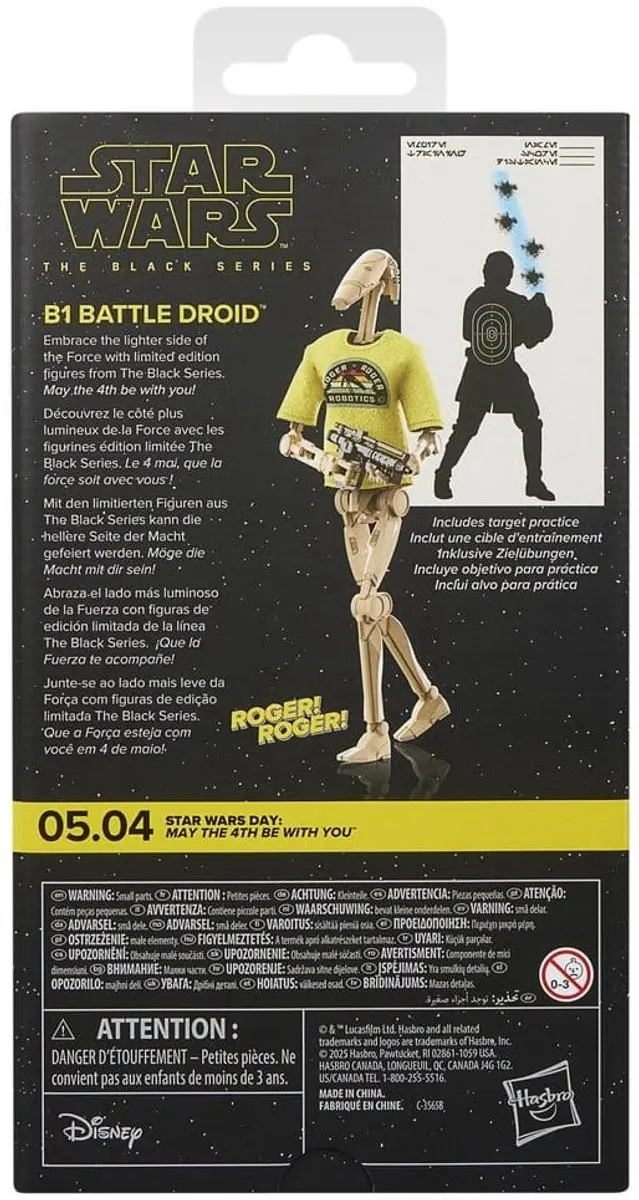 Hasbro Star Wars Black Series B1 Battle Droid - HASG2517 - 15cm - Multicolor