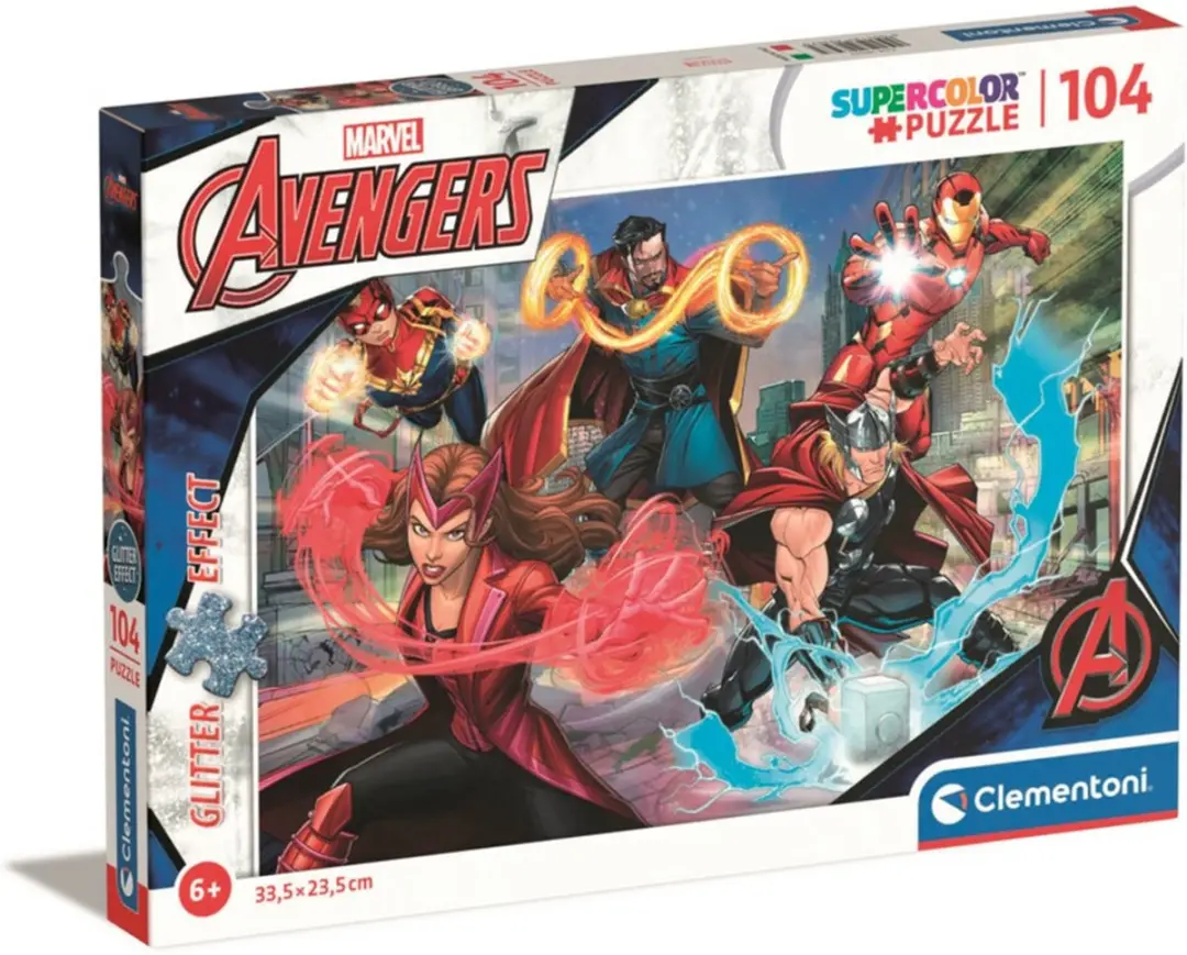 Clementoni Marvel Avengers Puzzel 104 Stukjes