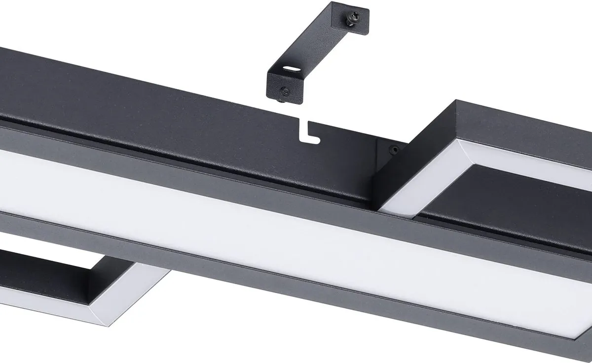 Eglo Monirote Plafondlamp LED 78cm - Zwart