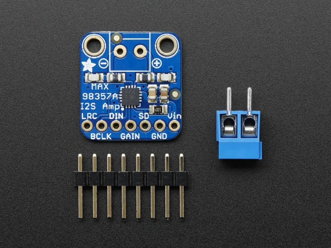 Adafruit MAX98357A I2S Class D Versterker - Blauw