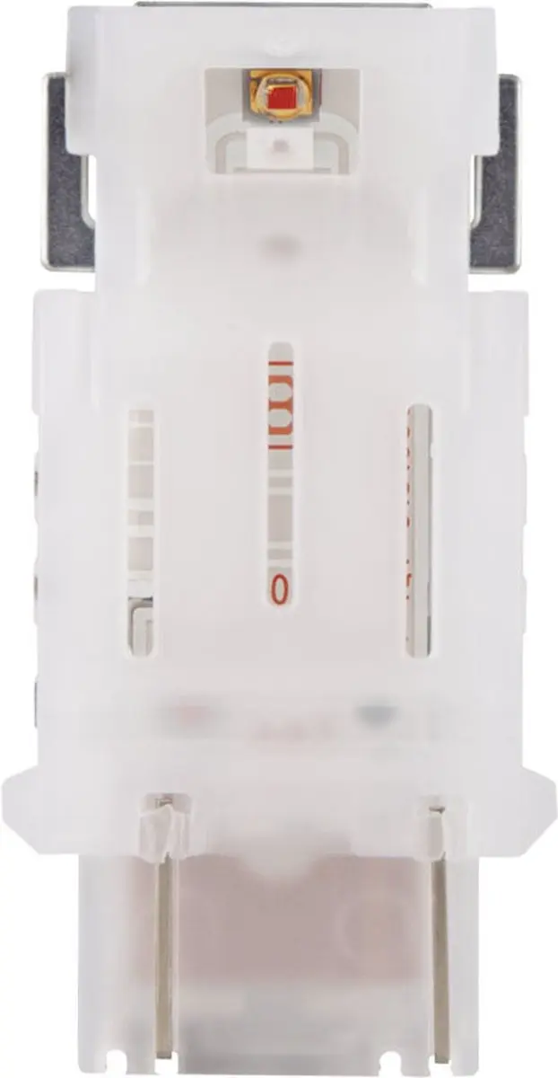 Osram P27/7W LED Retrofit Rood 12V - 2 Stuks