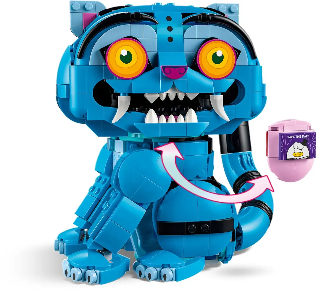 LEGO KPop Demon Hunters Derpy Tiger & Sussie Bird 72537 - 825 Stukken
