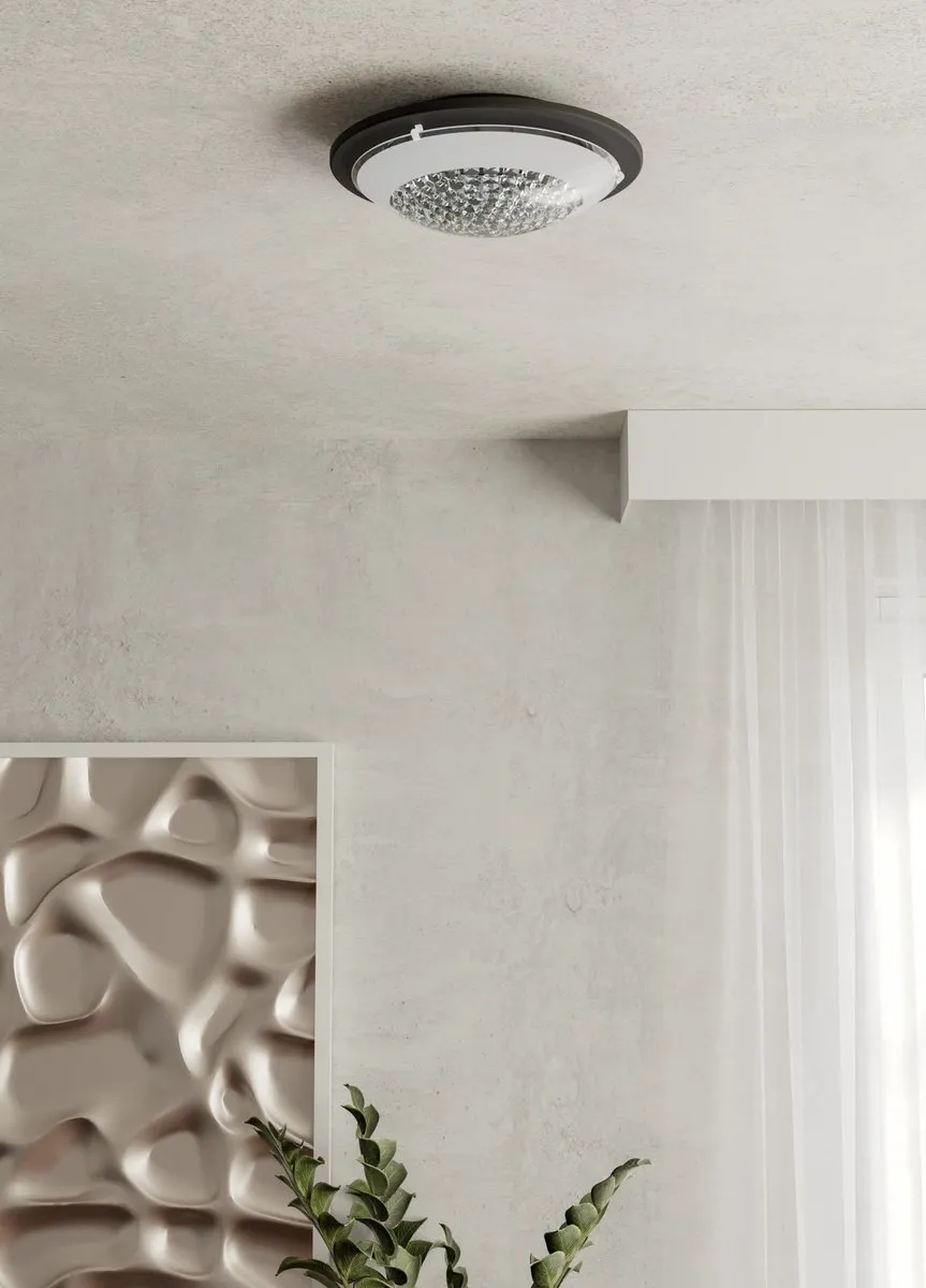 Eglo Acolla 1 Plafondlamp LED 29cm - Zwart