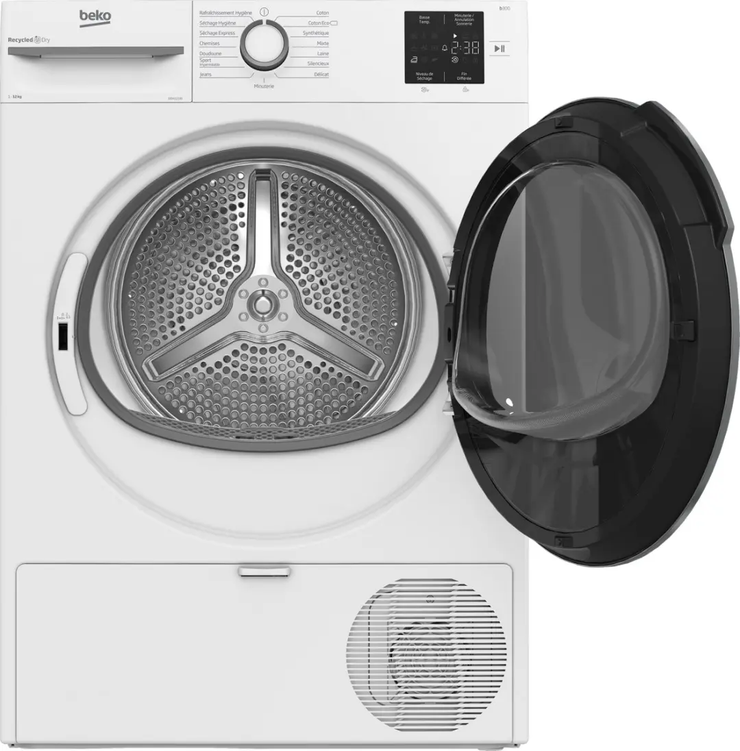 Beko D0H11230 Warmtepompdroger 12 kg - Wit