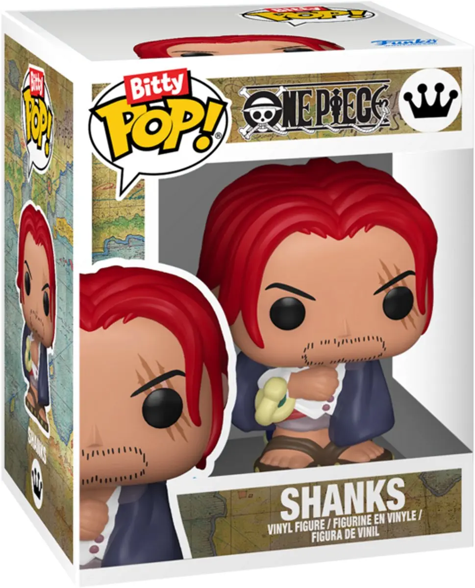 Funko One Piece Luffy Bitty Pop! - 4 Stuks