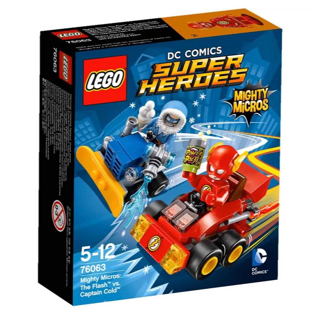 LEGO Super Heroes Mighty Micros The Flash vs. Captain Cold 76063