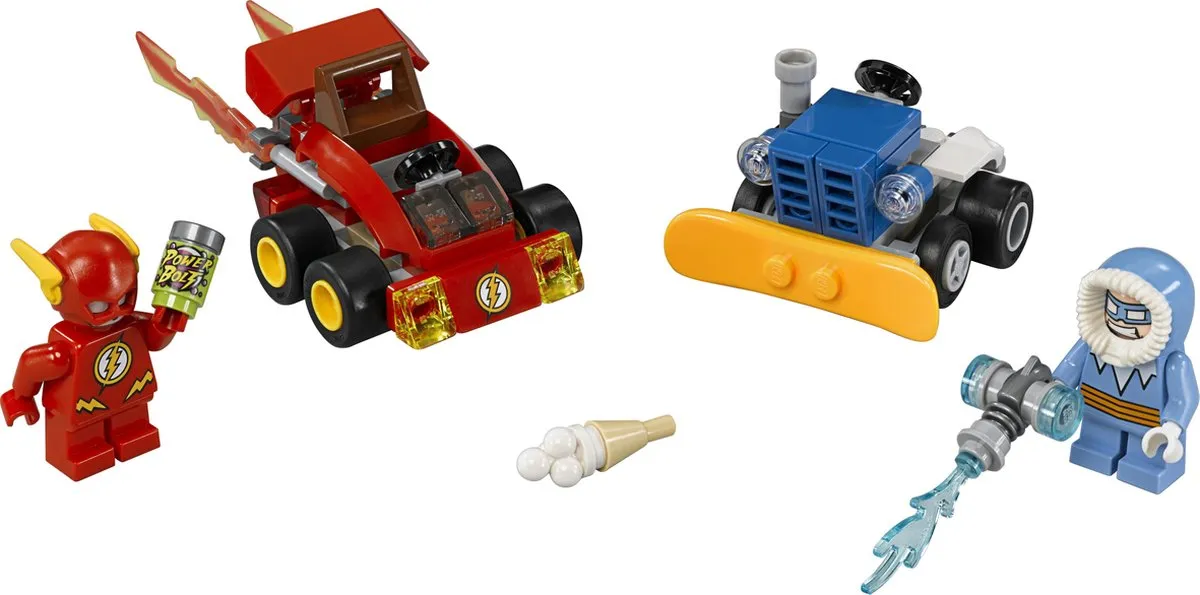 LEGO Super Heroes Mighty Micros The Flash vs. Captain Cold 76063 - 2 Minifiguren