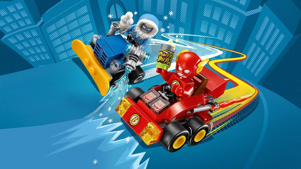 LEGO Super Heroes Mighty Micros The Flash vs. Captain Cold 76063 - 2 Minifiguren
