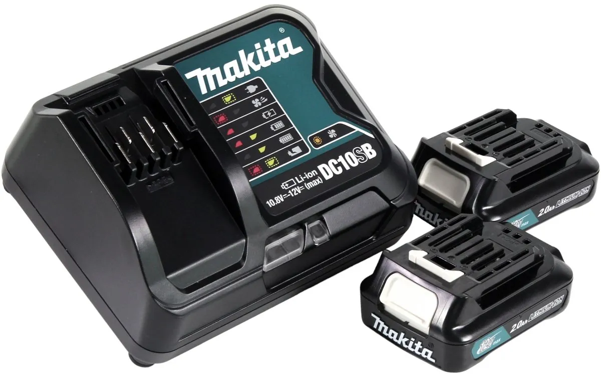 Makita JV101DSAJ Accu Decoupeerzaag 12V - 2x 2.0Ah + Lader + Makpac - afbeelding 5 van 5