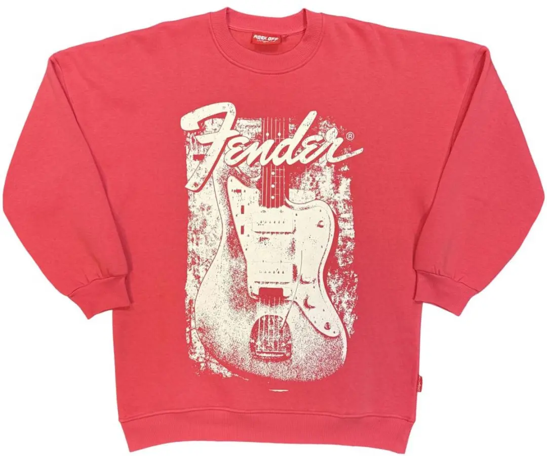 Fender Distressed Guitar Sweater