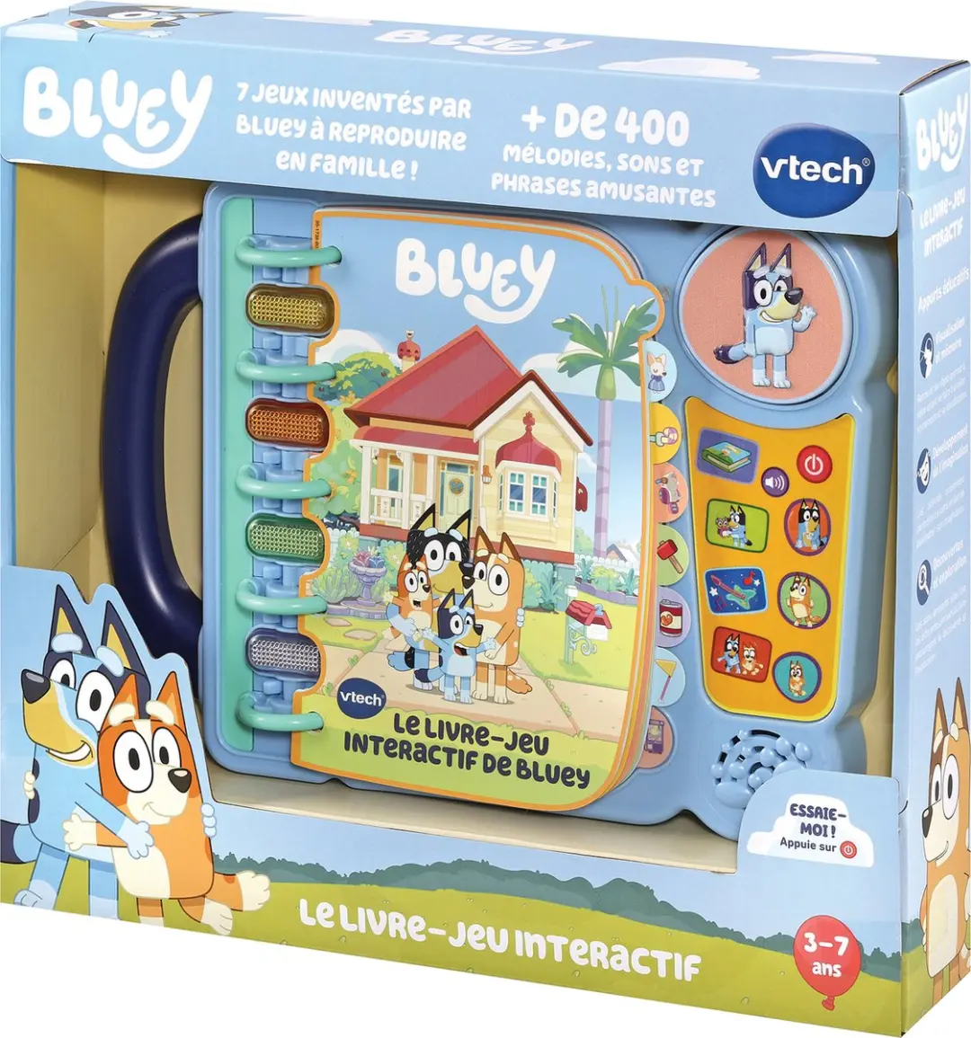 VTech Bluey Interactief Leerboek - Blauw
