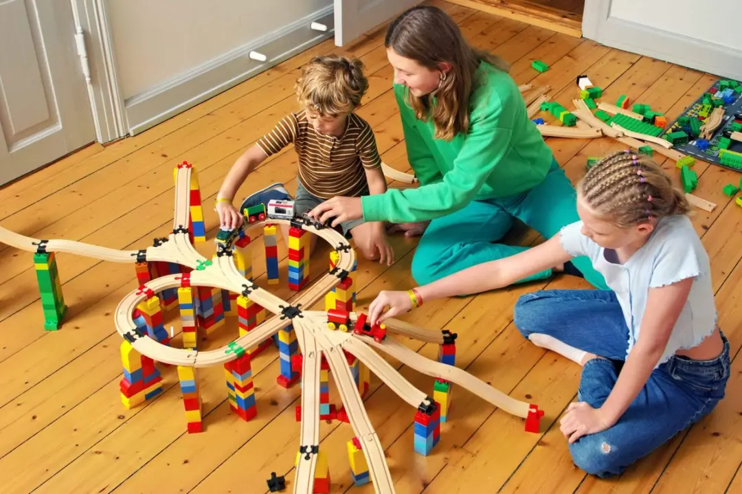 Toy2 Builder Set Medium 21002 - 22 Onderdelen - Veelkleurig