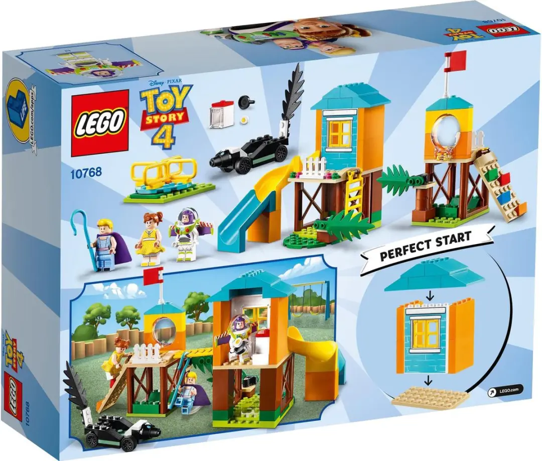 LEGO Buzz & Bo Peep Playground Adventure - 139 Stukken - 3 Minifiguren