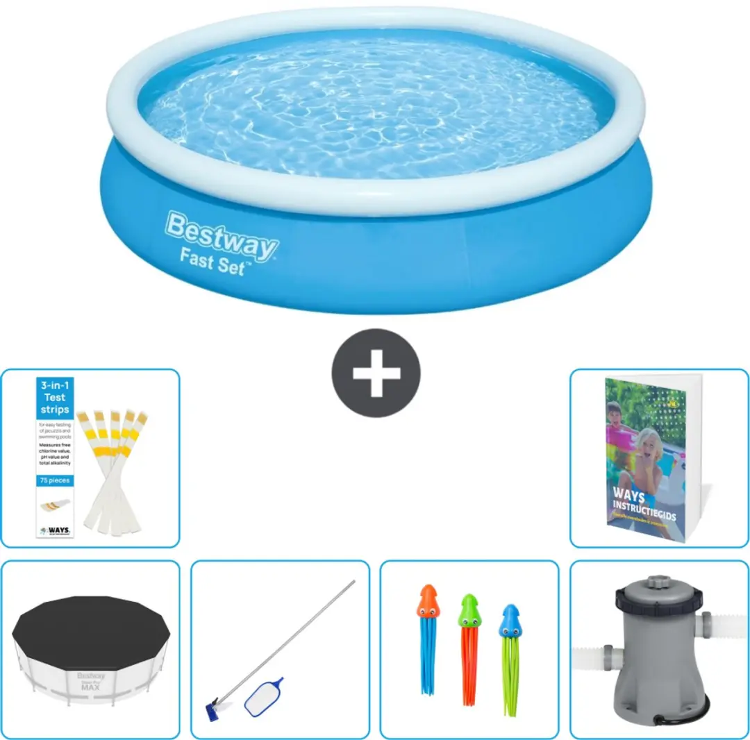 Bestway Fast Set Zwembad 366x76cm